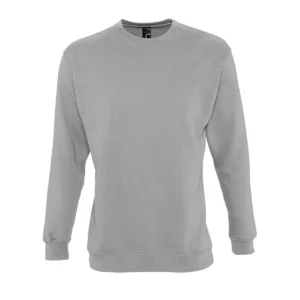 Sudadera SOL’S 13250 en Gris mezcla, vista frontal