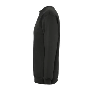Sudadera SOL’S 13250 en Antracita oscura, vista lateral