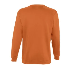 Sudadera SOL’S 13250 en Naranja, vista trasera