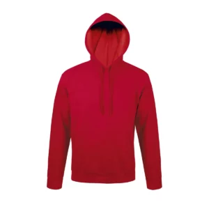 Sudadera SOL’S 47101 en Rojo, vista frontal
