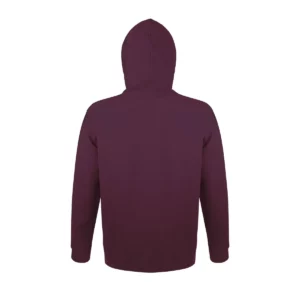 Sudadera SOL’S 47101 en Burdeos, vista trasera