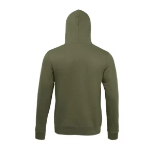 Sudadera SOL’S 47101 en Army, vista trasera