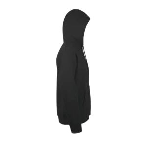 Sudadera SOL’S 47101 en Negro, vista lateral