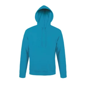 Sudadera SOL’S 47101 en Aqua, vista frontal