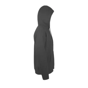 Sudadera SOL’S 47101 en Gris oscuro, vista lateral