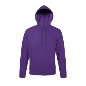Sudadera SOL’S 47101 en Morado oscuro, vista frontal