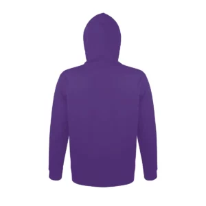 Sudadera SOL’S 47101 en Morado oscuro, vista trasera