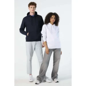 Sudadera SOL’S 47101, vista frontal con persona