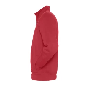 Sudadera SOL’S 47200 en Rojo, vista lateral