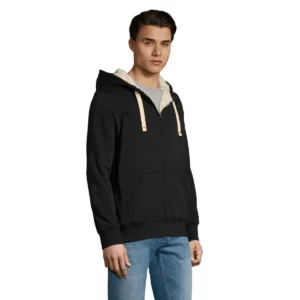 Sudadera SOL’S 00584, vista lateral con persona