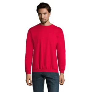 Sudadera SOL’S 01168, vista frontal con persona