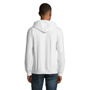 Sudadera SOL’S 01714, vista trasera con persona