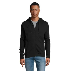 Sudadera SOL’S 01714, vista frontal con persona