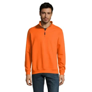 Sudadera SOL’S 02088, vista frontal con persona