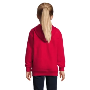 Sudadera SOL’S 02092, vista trasera con persona
