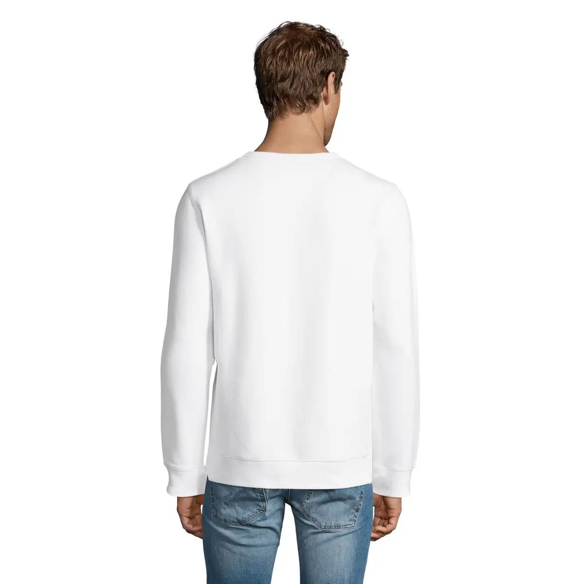 Sudadera SOL'S SULLY 02990 13 Sudadera SOL’S 02990, vista trasera con persona