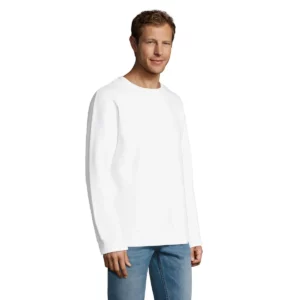 Sudadera SOL’S 02990, vista lateral con persona