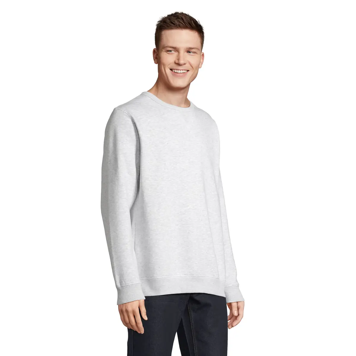 Sudadera SOL'S SULLY 02990 22 Sudadera SOL’S 02990, vista lateral con persona