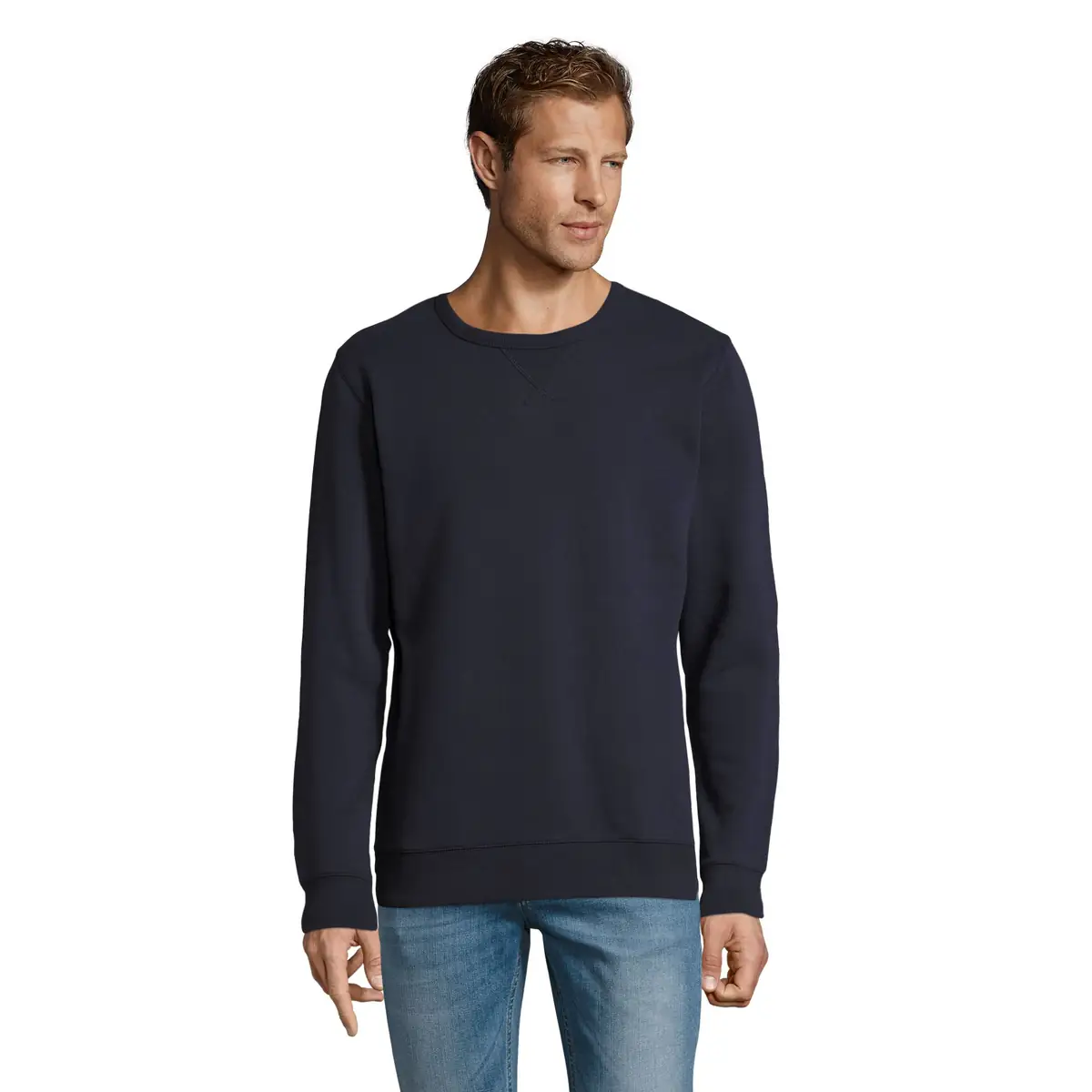 Sudadera SOL'S SULLY 02990 12 Sudadera SOL’S 02990, vista frontal con persona