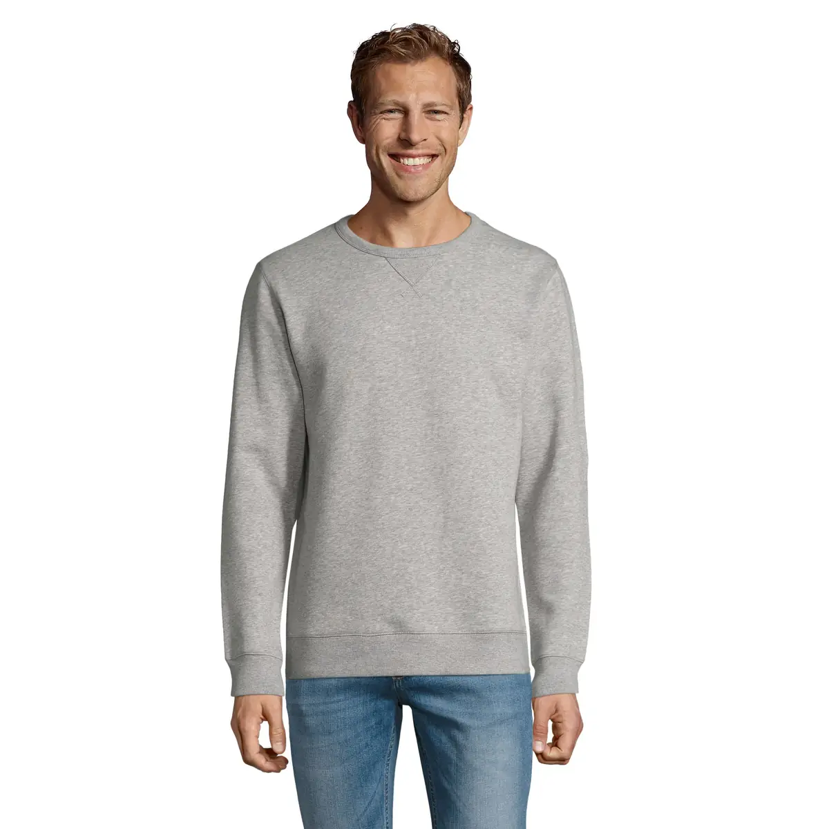 Sudadera SOL'S SULLY 02990 9 Sudadera SOL’S 02990, vista frontal con persona
