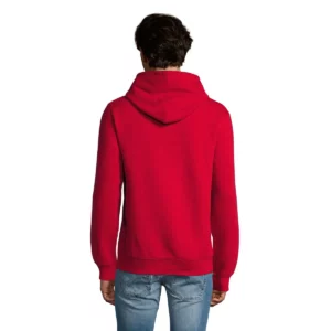 Sudadera SOL’S 02991, vista trasera con persona