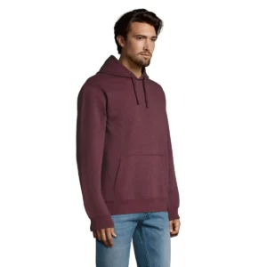 Sudadera SOL’S 02991, vista lateral con persona