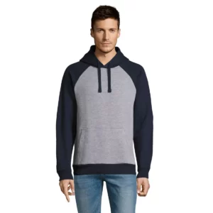 Sudadera SOL’S 02998, vista frontal con persona