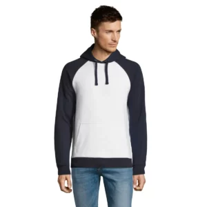 Sudadera SOL’S 02998, vista frontal con persona