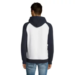 Sudadera SOL’S 02998, vista trasera con persona