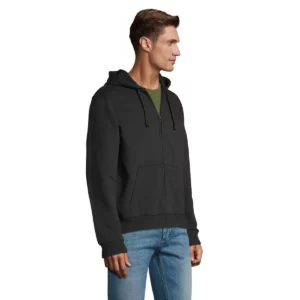 Sudadera SOL’S 03105, vista lateral con persona