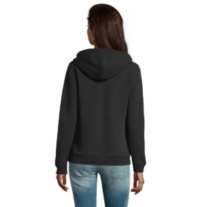 Sudadera SOL’S 03106, vista trasera con persona