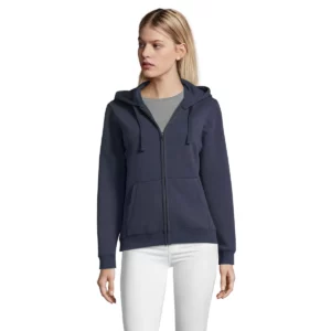 Sudadera SOL’S 03106, vista frontal con persona