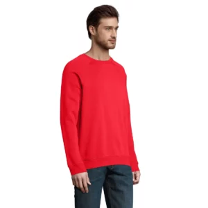 Sudadera SOL’S 03567, vista lateral con persona