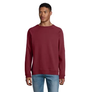 Sudadera SOL’S 03567, vista frontal con persona