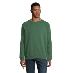 Sudadera SOL’S 03567, vista frontal con persona