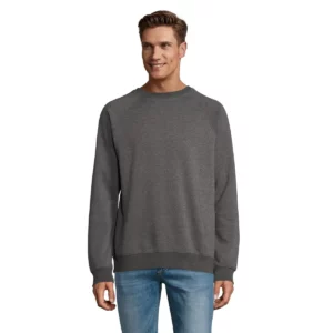 Sudadera SOL’S 03567, vista frontal con persona