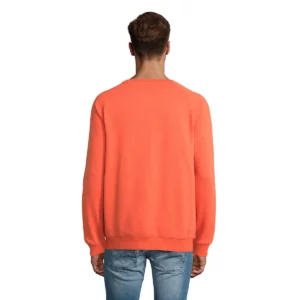 Sudadera SOL’S 03567, vista trasera con persona