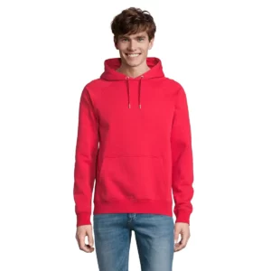 Sudadera SOL’S 03568, vista frontal con persona