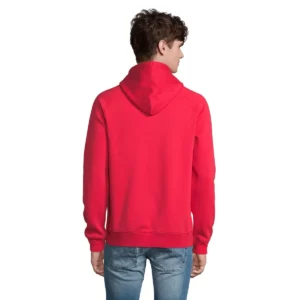 Sudadera SOL’S 03568, vista trasera con persona