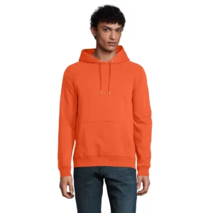 Sudadera SOL’S 03568, vista frontal con persona