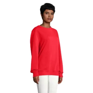Sudadera SOL’S 03574, vista lateral con persona