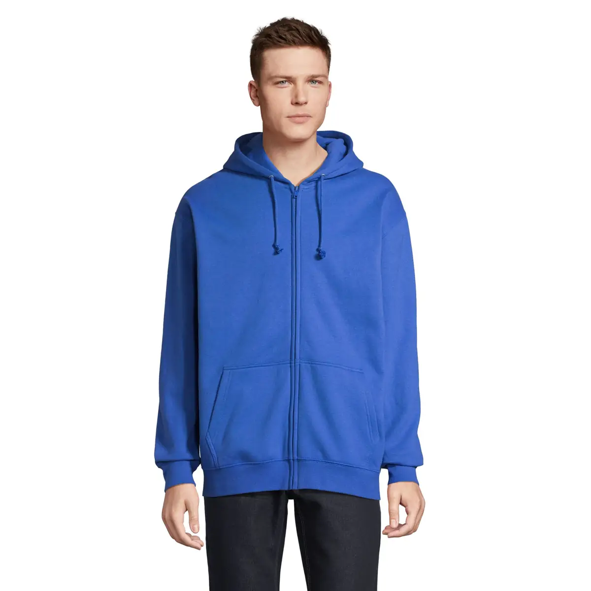 Sudadera SOL'S CARTER 03812 11 Sudadera SOL’S 03812, vista frontal con persona