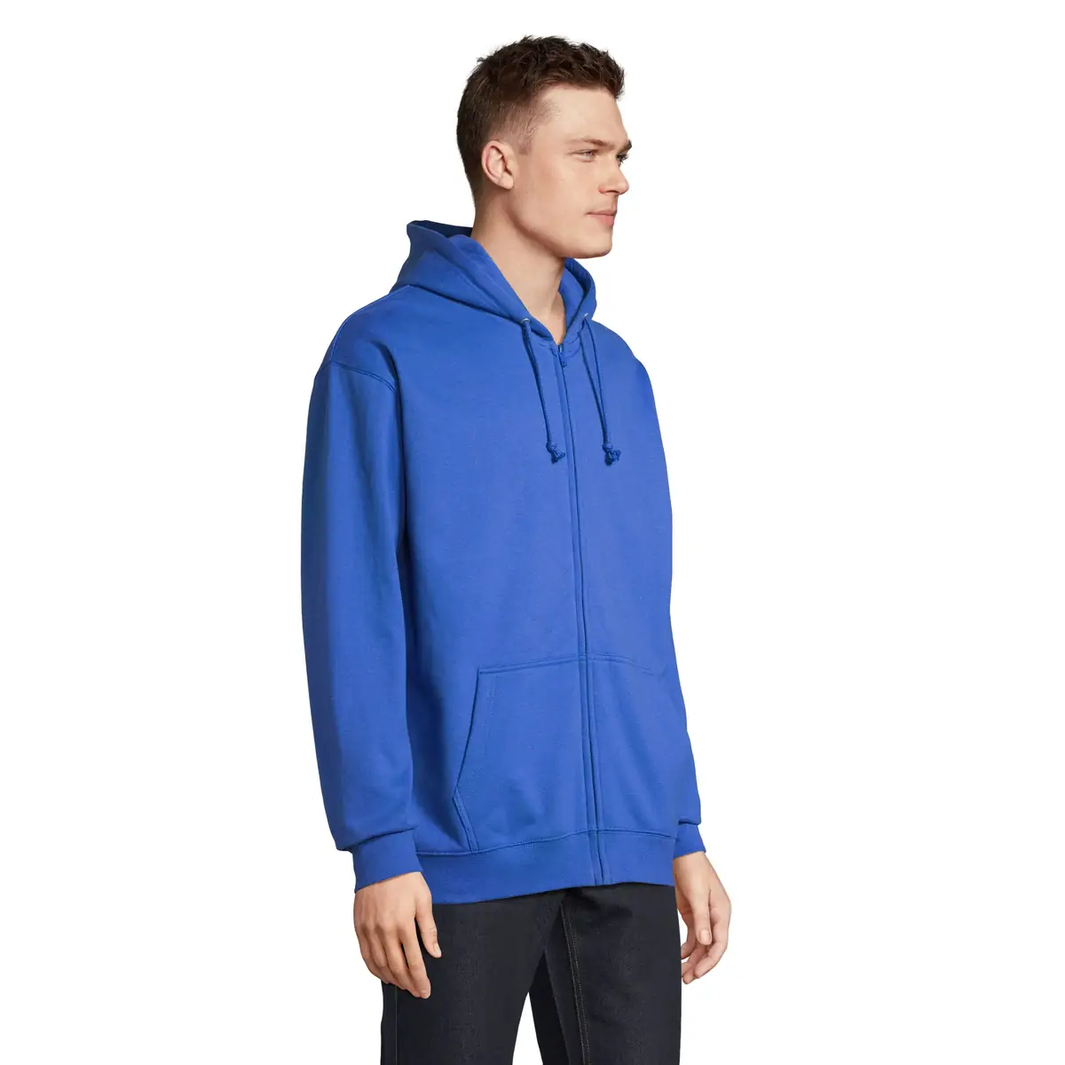 Sudadera SOL'S CARTER 03812 23 Sudadera SOL’S 03812, vista lateral con persona