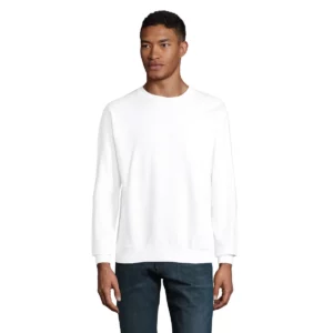 Sudadera SOL’S 03814, vista frontal con persona