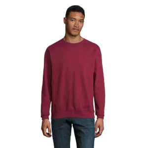 Sudadera SOL’S 03814, vista frontal con persona