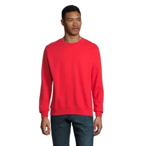Sudadera SOL’S 03814, vista frontal con persona