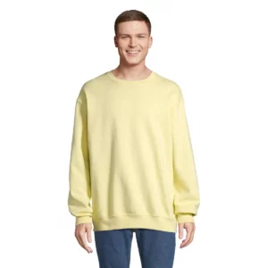 Sudadera SOL’S 03814, vista frontal con persona