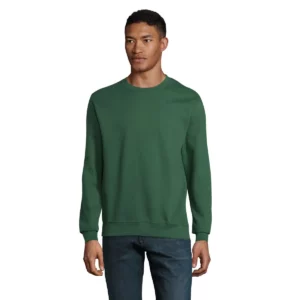 Sudadera SOL’S 03814, vista frontal con persona