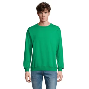 Sudadera SOL’S 03814, vista frontal con persona