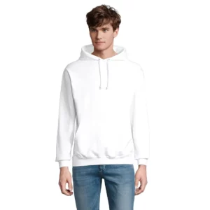 Sudadera SOL’S 03815, vista frontal con persona